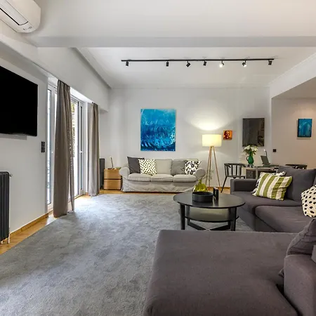 Modern Two-bedroom In Kolonaki, Peridot - Homes Lägenhet *